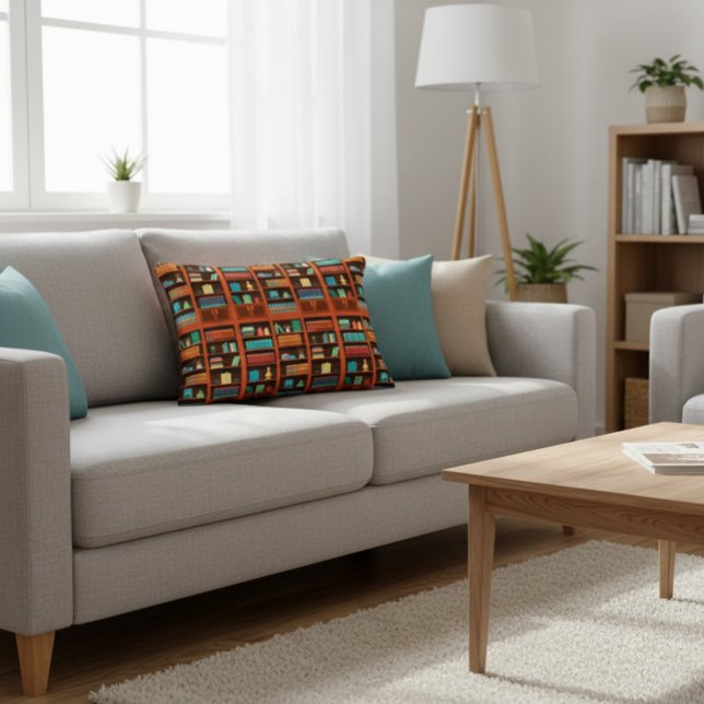 Cosy Bookshelves  Decorative Cushion (Creator Uploaded)