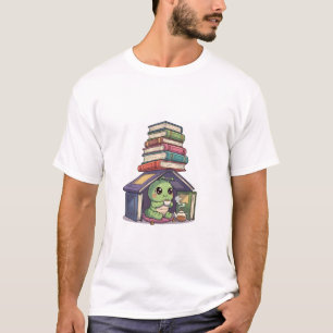 Cosy Bookworm's Tea Time Hideaway T-Shirt