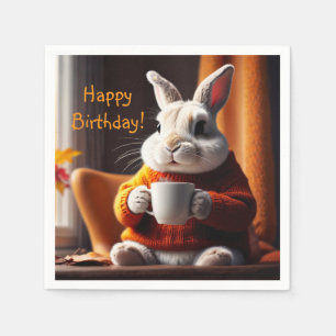Cosy Bunny Napkin