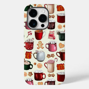 Cosy Cabin Hot Cocoa and Winter Treats Case-Mate iPhone 14 Pro Case