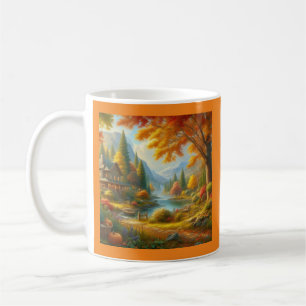 Cosy Cabin In The Woods Coffee Mug