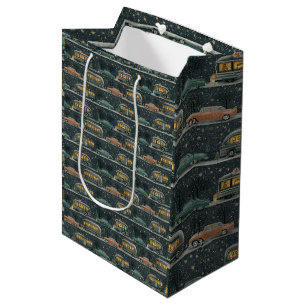 Cosy Camper Christmas Escape Medium Gift Bag