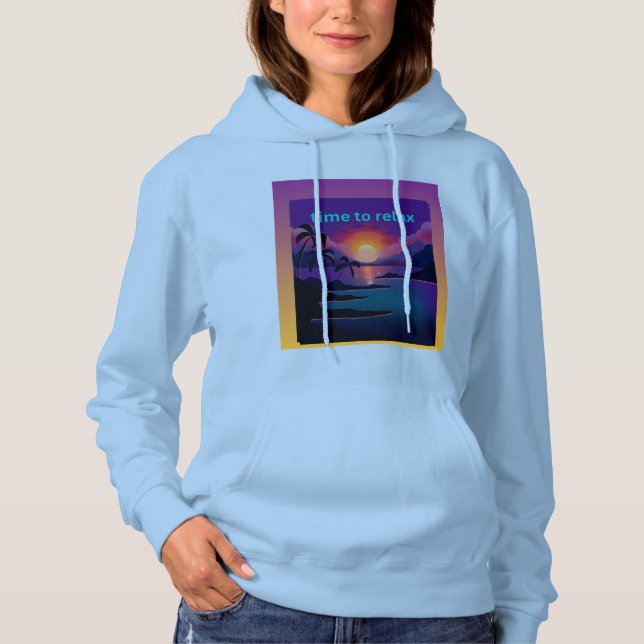 Cosy Casual Pullover Sweatshirt (Front)
