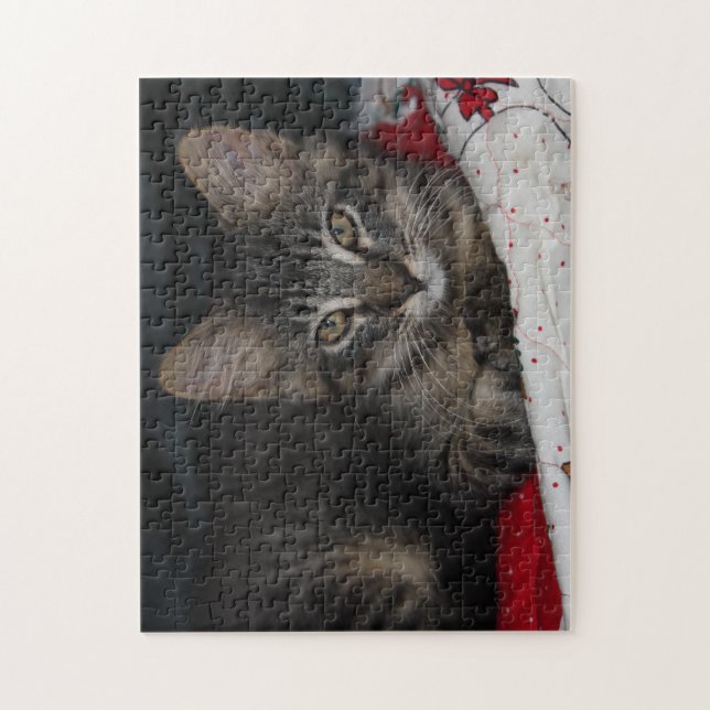 Cosy Cat Caspian Puzzle (Vertical)