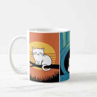 Cosy Cat Dreams Coffee Mug