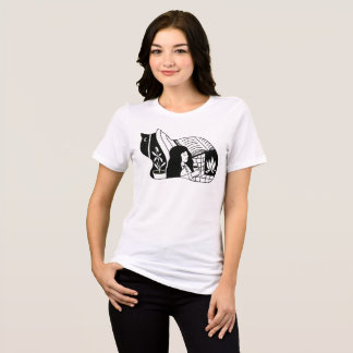 Cosy Cat Tri-Blend Shirt