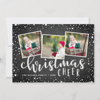 Cosy Cheer | Holiday Photo Collage Card
