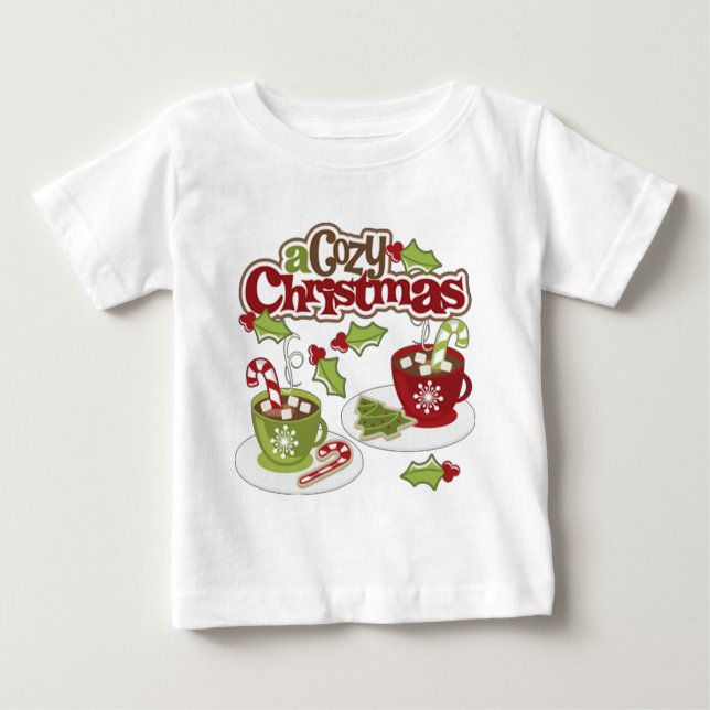 Cosy Chirstmas Baby T-Shirt (Front)