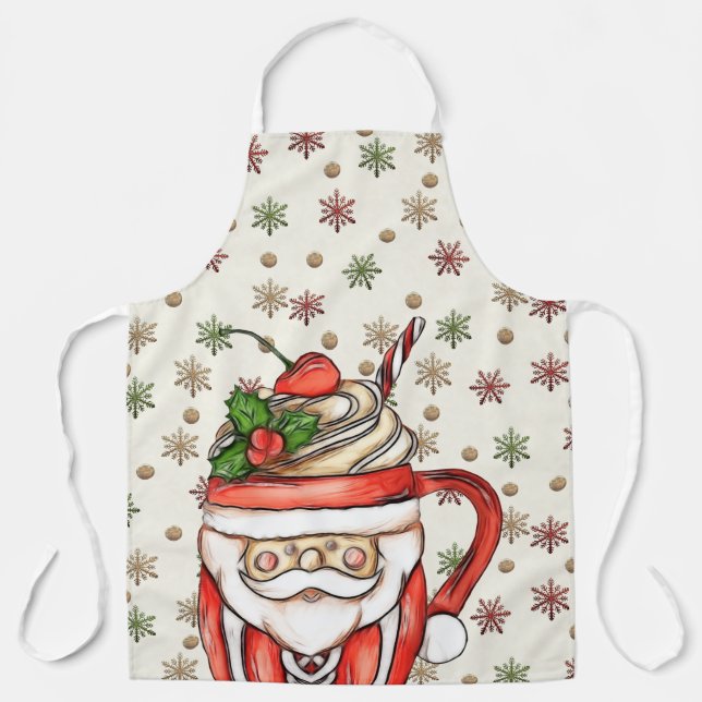 Cosy Christmas B All-Over Print Apron (Front)