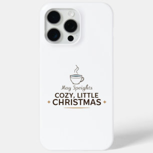 Cosy Christmas Coffee Cup Minimalist iPhone 15 Pro Max Case