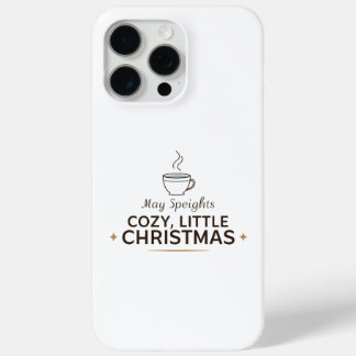 Cosy Christmas Coffee Cup Minimalist iPhone 15 Pro Max Case