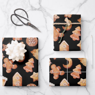 Cosy Christmas cookies Wrapping Paper