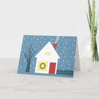Cosy Christmas Cottage Card