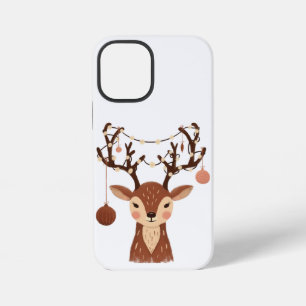 Cosy Christmas Deer with Ornaments and LPhone Case