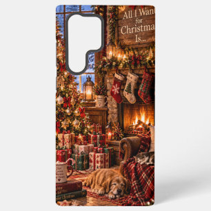 Cosy Christmas Fireplace Phone Case