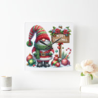 Cosy Christmas Gnome Art – Festive Holiday