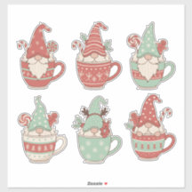 Cosy Christmas Gnomes in Mugs: Aesthetic Holiday