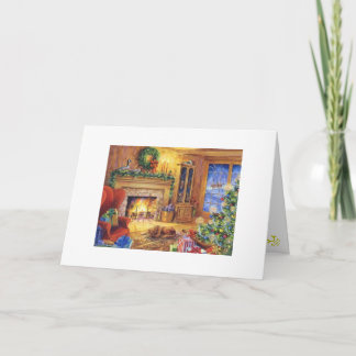 Cosy Christmas/Holiday card