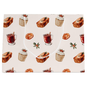 Cosy Christmas Holiday Large Gift Bag