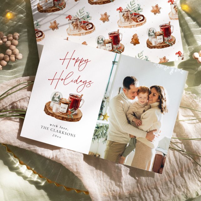 Cosy Christmas Holiday Photo Card (Creator Uploaded)