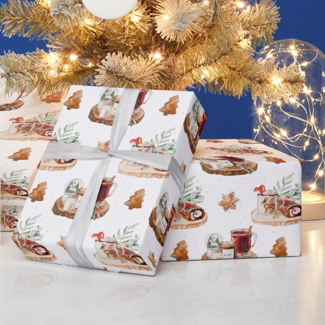 Cosy Christmas Holiday Wrapping Paper (Holidays)