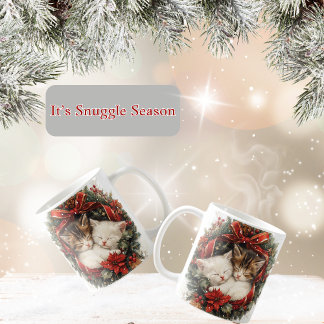 Cosy Christmas Kittens Coffee Mug