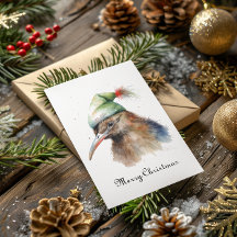 Cosy Christmas Kiwi, custom