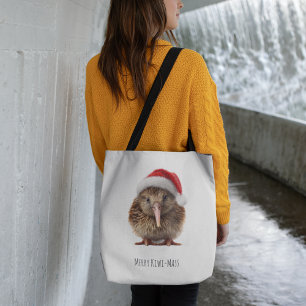 Cosy Christmas Kiwi Tote Bag