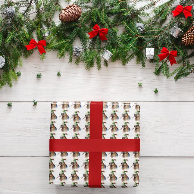 Cosy Christmas Kiwi Wrapping Paper (Creator Uploaded)