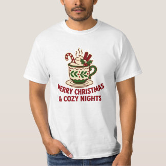 Cosy Christmas Mug Night T-Shirt
