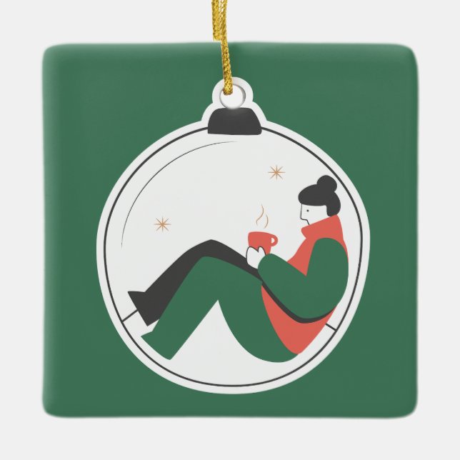 Cosy Christmas Ornament (Front)
