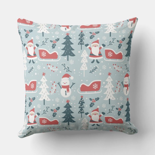 Cosy Christmas Pillow (Back)