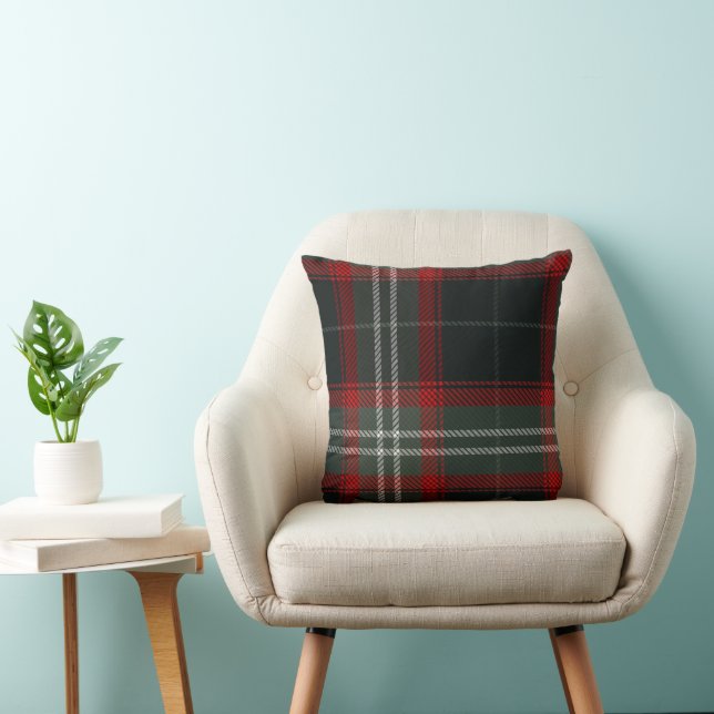 Cosy Christmas Plaid Cushion (Chair)