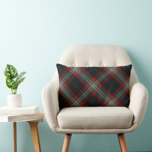 Cosy Christmas Plaid Throw Pillow