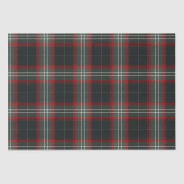Cosy Christmas Plaid Tissue Paper (Front)