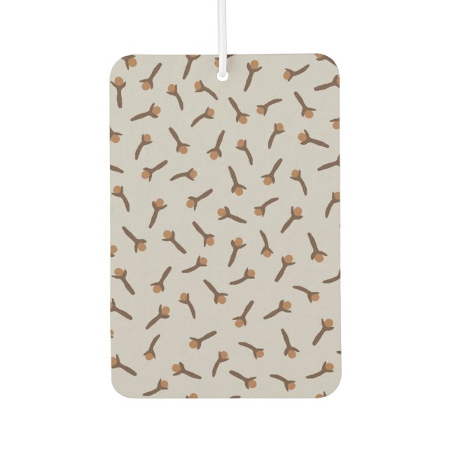 Cosy Christmas & Spice Cloves Car Air Freshener (Front)