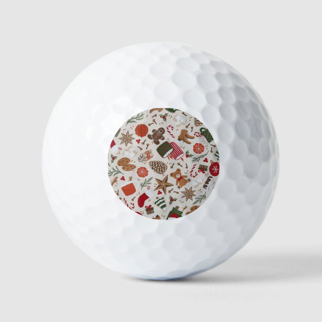 Cosy Christmas & Spice Golf Balls (Front)