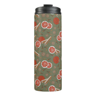 Cosy Christmas & Spice Holiday potpourri Thermal Tumbler