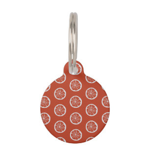 Cosy Christmas & Spice Oranges Pet Tag