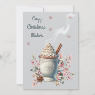 Cosy Cocoa Christmas Holiday Card