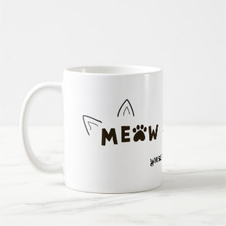 Cosy Coffee & Cat Cuddles Mug