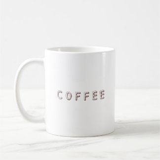 Cosy Coffee Typography Design Coffee Mug