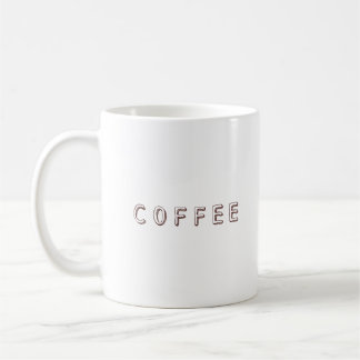 Cosy Coffee Typography Design Mug