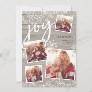 Cosy Collection   Christmas Photo Collage Card