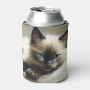 Cosy Companion Siamese Kitten Can Cooler