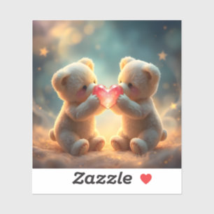 Cosy Companions - Square Vinyl Sticker