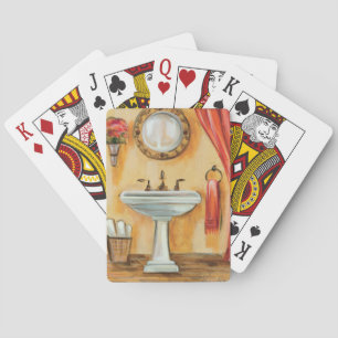 Cosy Contemporary Bathroom Playing Cards