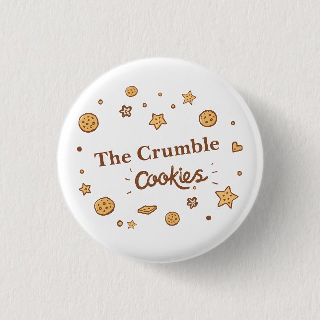 Cosy Cookie Delights 3 Cm Round Badge (Front)