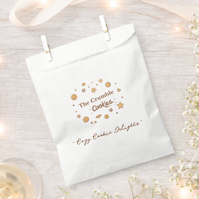 Cosy Cookie Delights Favour Bag (Clipped)