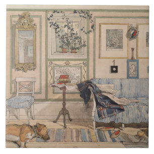 Cosy Corner (by Carl Larsson) Ceramic Tile
